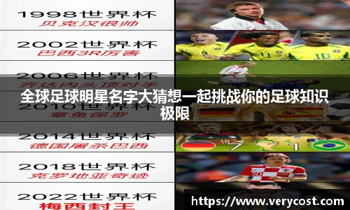 全球足球明星名字大猜想一起挑战你的足球知识极限